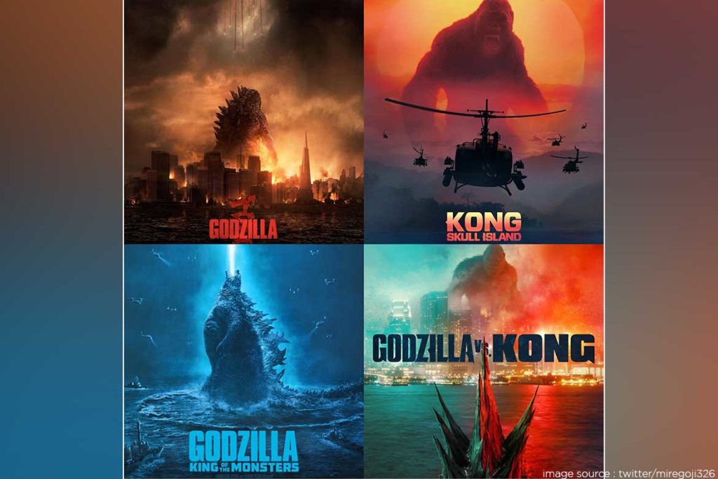 Godzilla v Kong is the 4th film in Legendary's Monsterverse