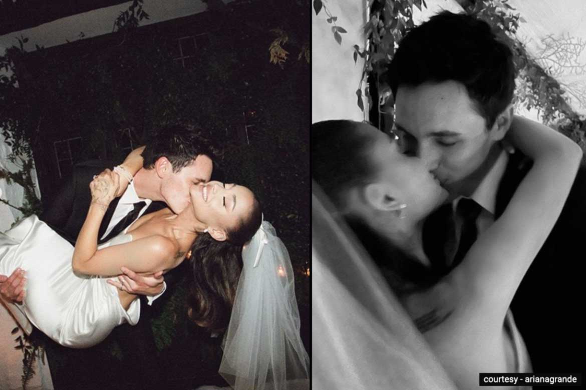 Ariana Rocks Internet By Posting Her Enchanting Wedding Pics With Dalton Gomez image