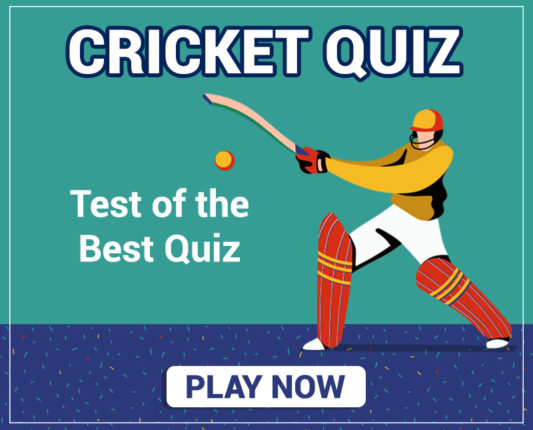 Cricket Quiz Banner